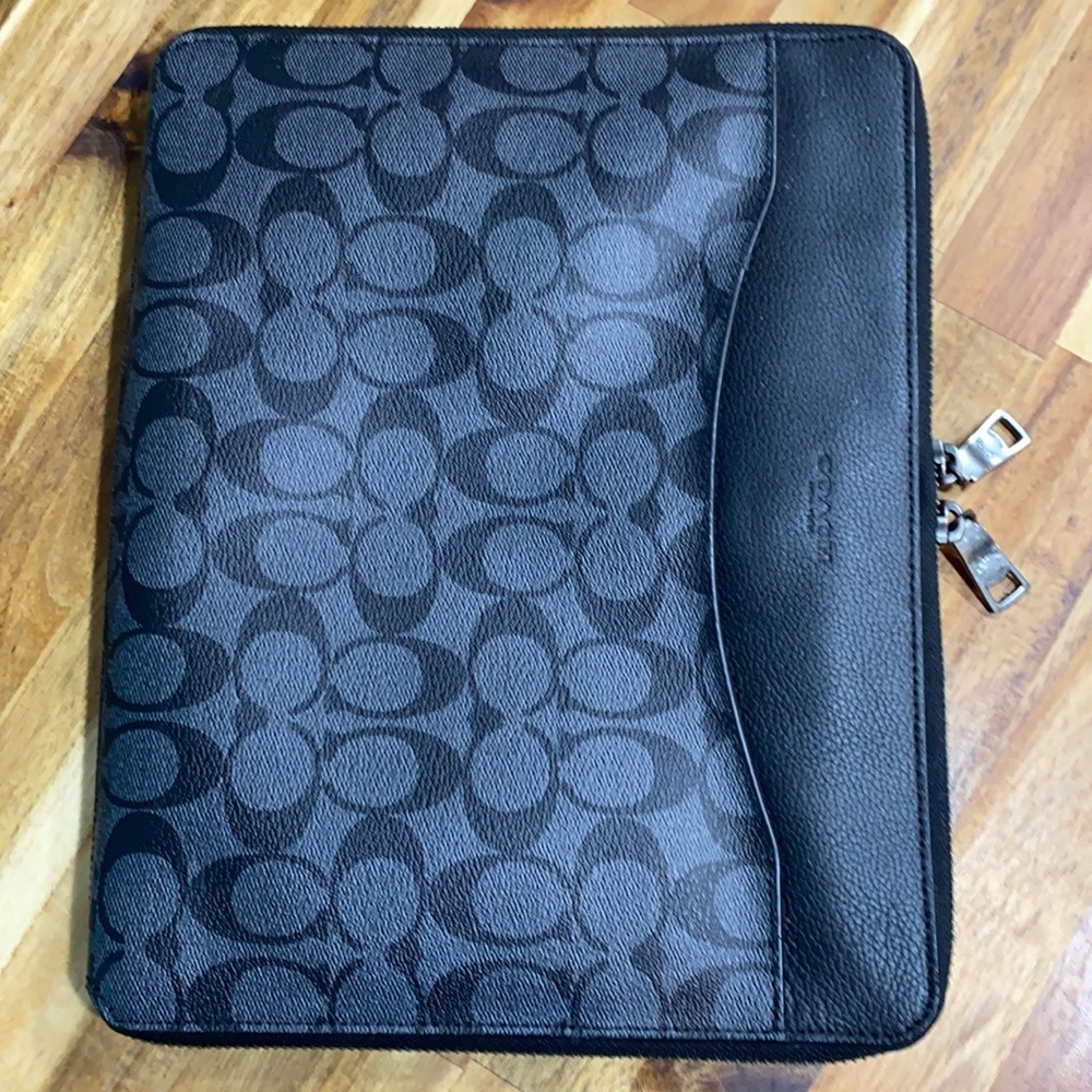 Coach Tech Case in Coated Canvas